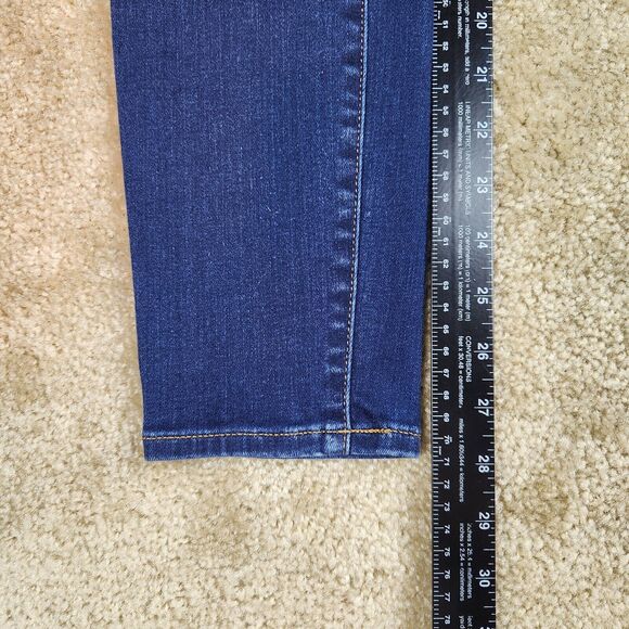J. Crew Stretch Low-Rise Skinny-Leg Women's Size 26/28 Blue Denim Jeans #581 - Picture 8 of 10